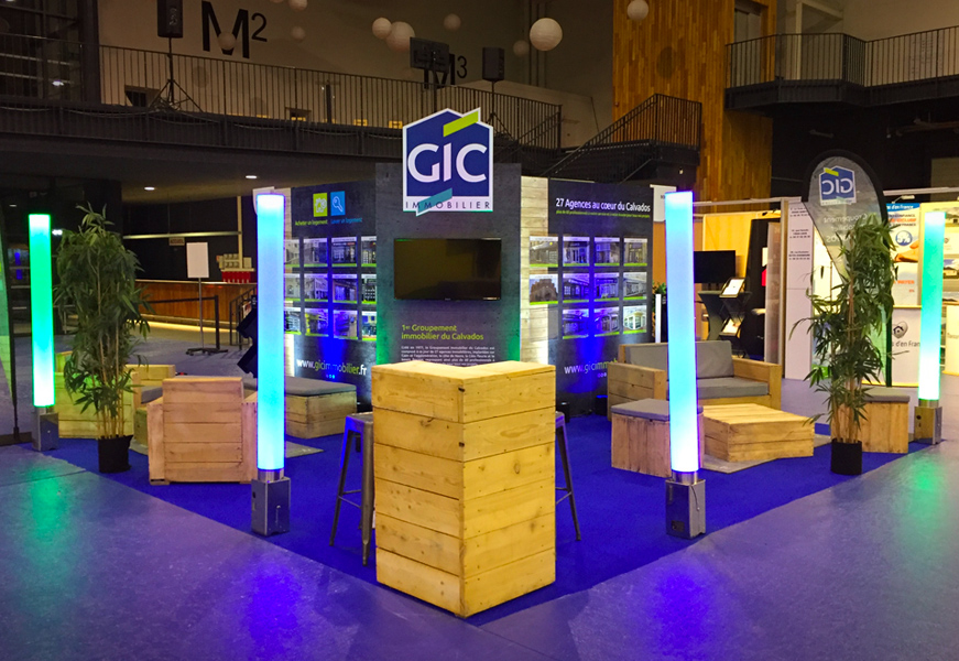 GIC - stand sur-mesure