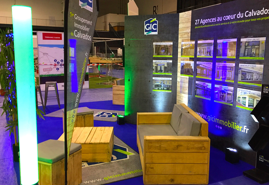 GIC - stand sur-mesure