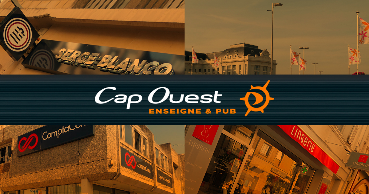 Mentions légales Cap Ouest Enseigne & Pub